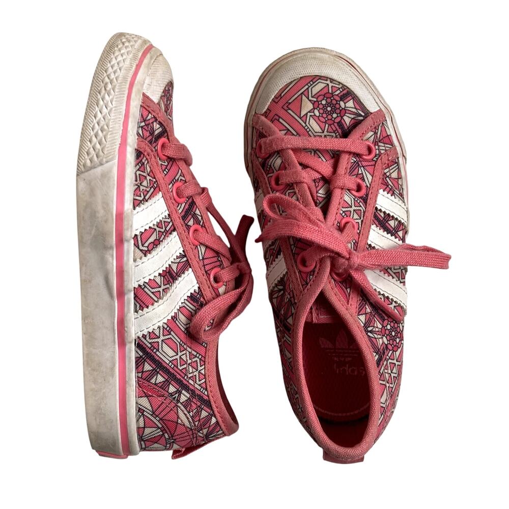 adidas Nizza Low Top Sneakers - Geometric Pink - 11.5K